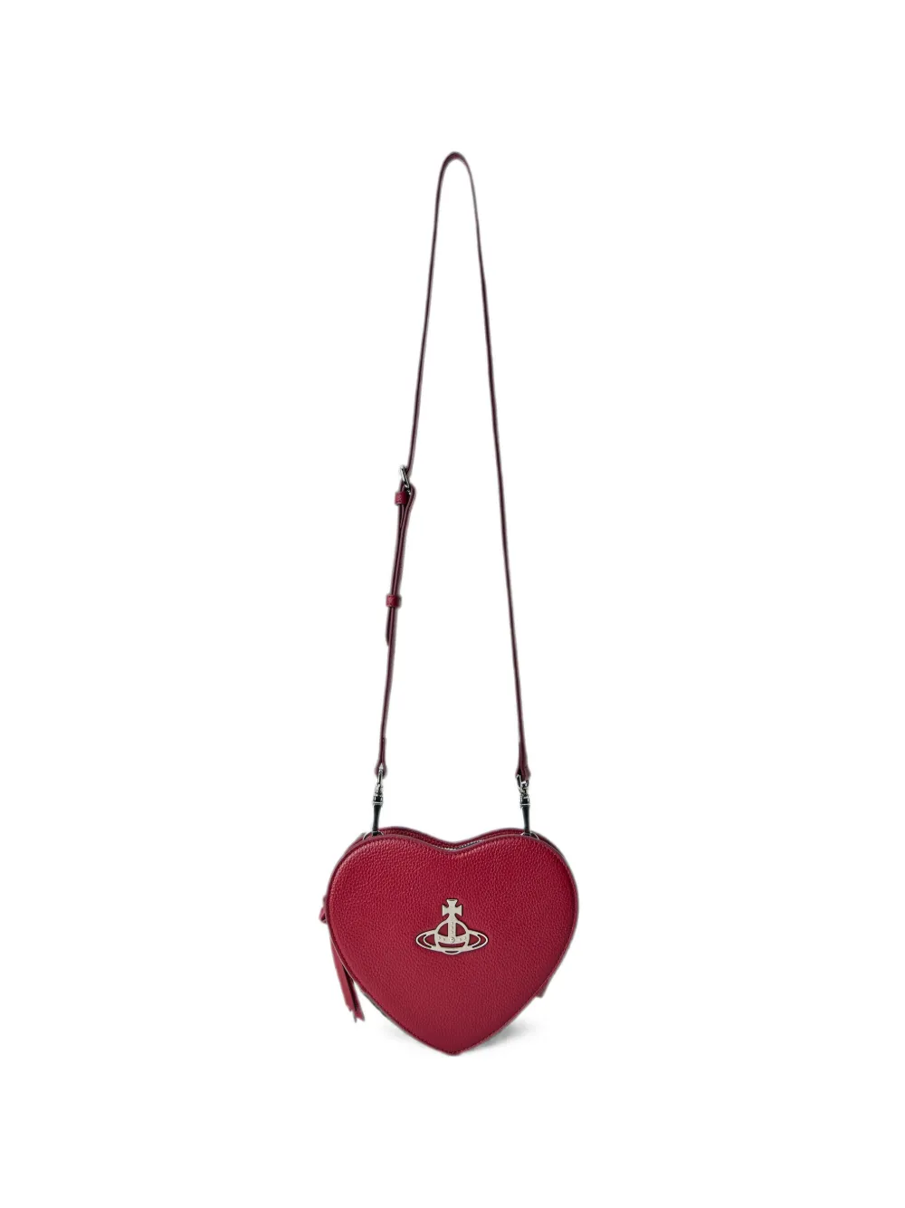 Vivienne Westwood heart-shaped cross body bag - Rosso