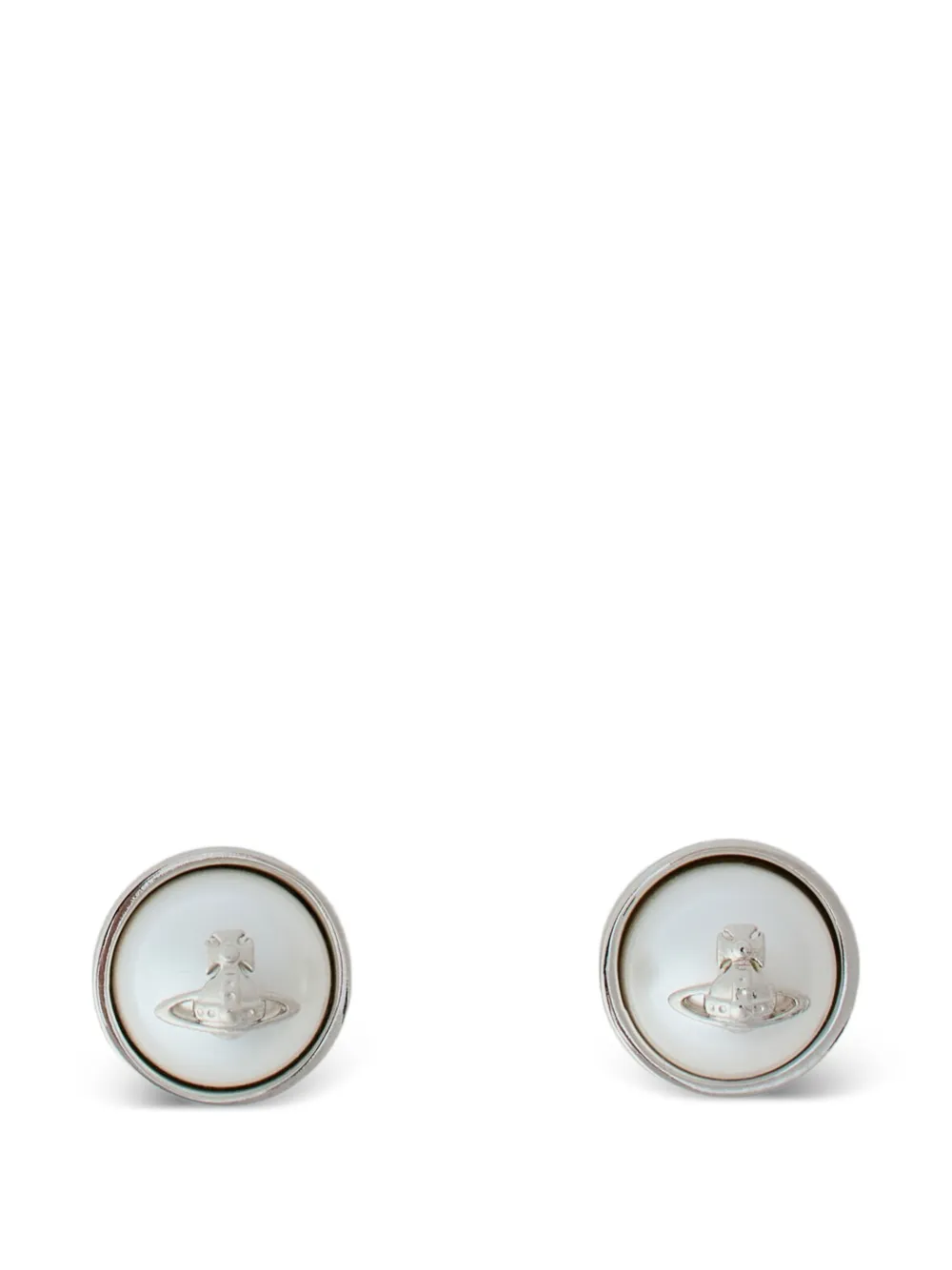 Vivienne Westwood Orb-motif stud earrings - Argento