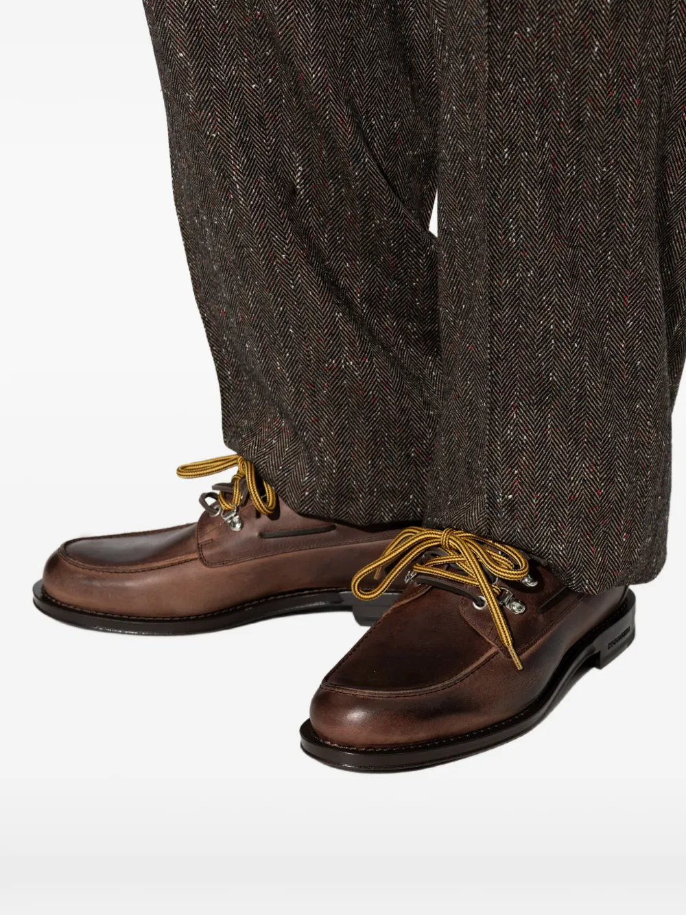 DSQUARED2 Bootschoenen met veters Bruin