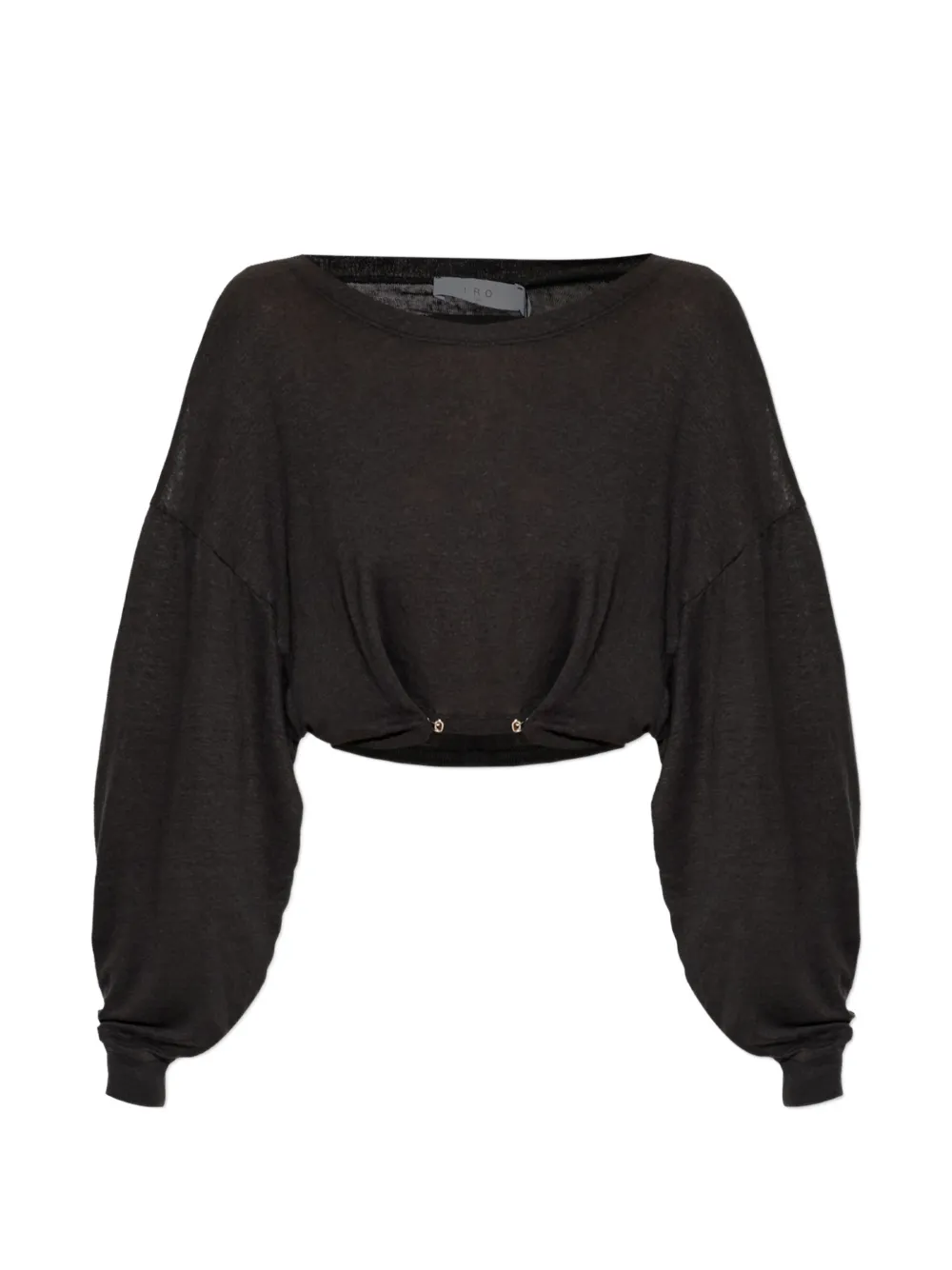 IRO Destinee off-shoulder top - Nero