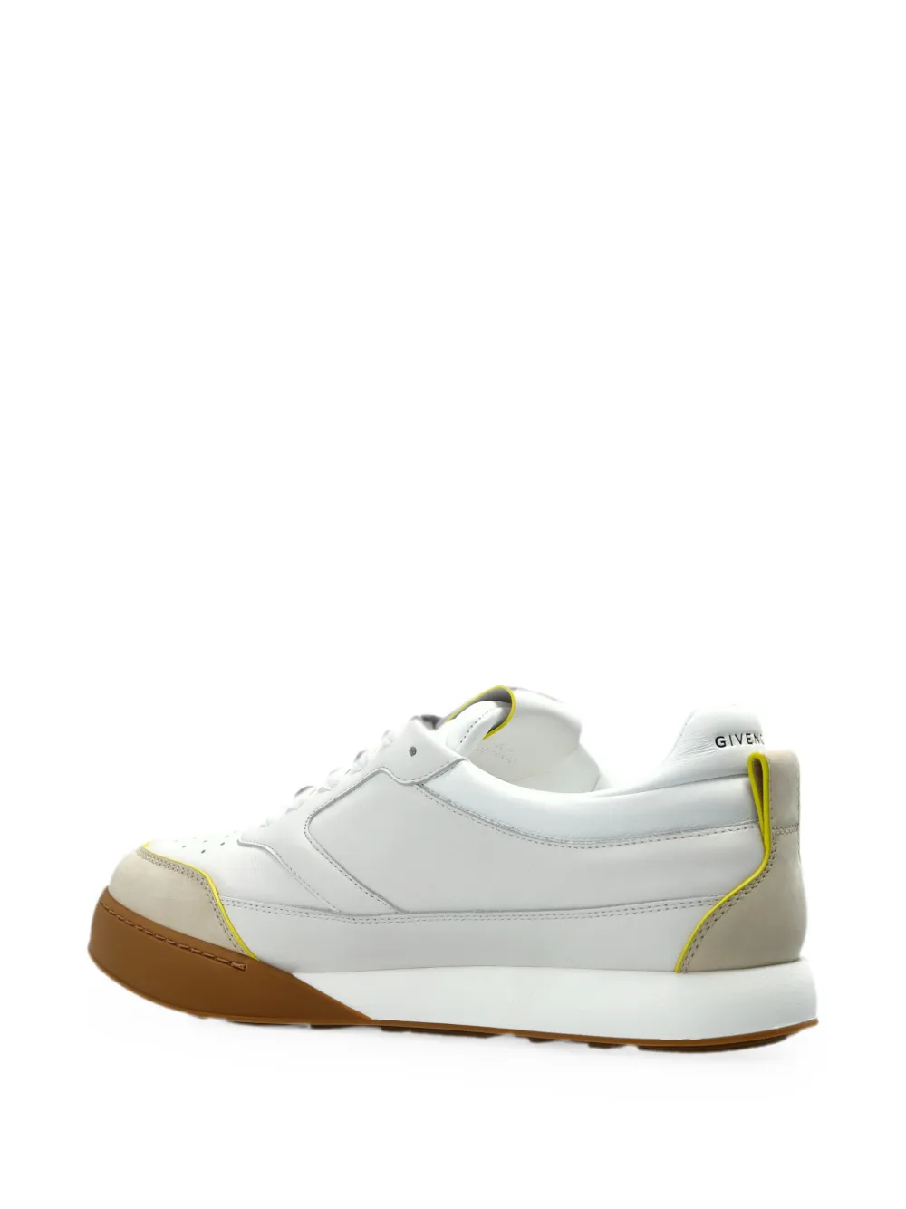 Givenchy Yard smooth and nubuck leather sneakers Wit