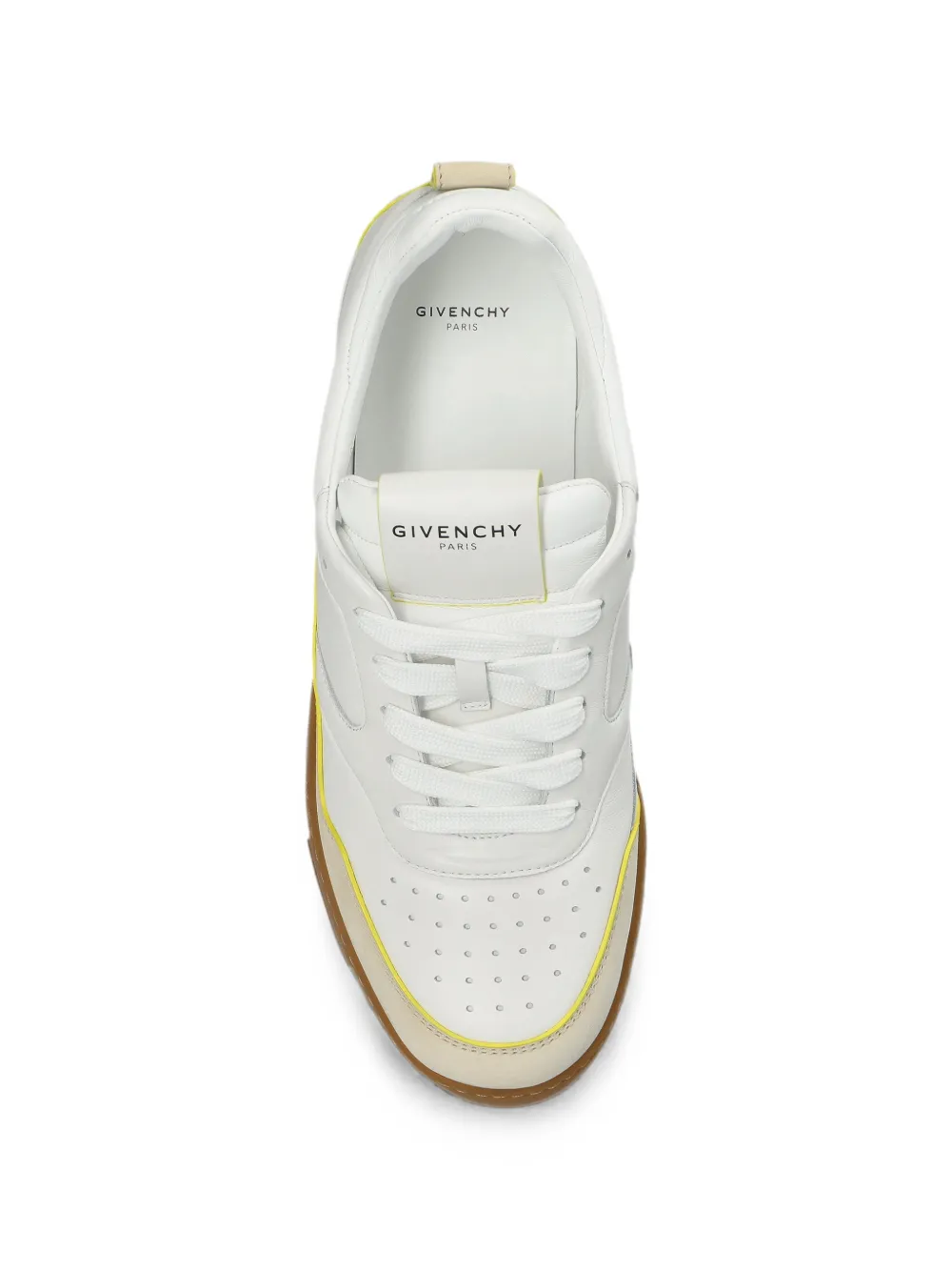 Givenchy Yard smooth and nubuck leather sneakers Wit