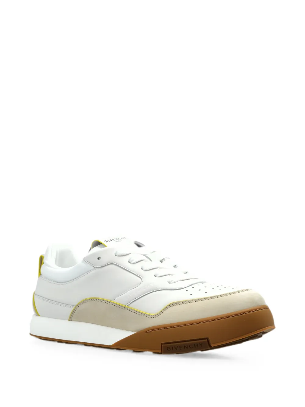 Givenchy Yard smooth and nubuck leather sneakers Wit