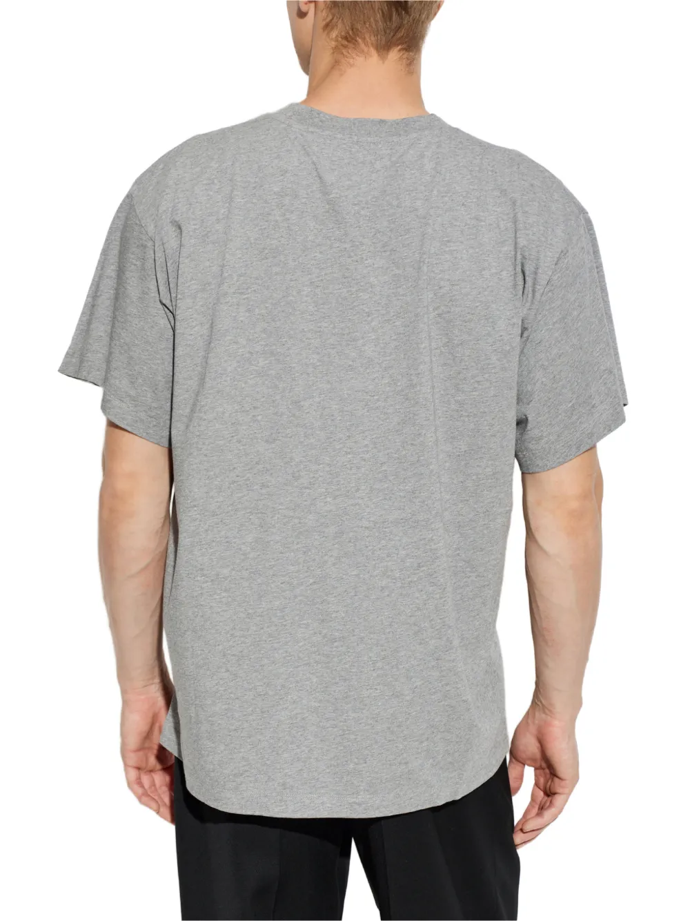 MM6 Maison Margiela T-shirt met logoprint Grijs