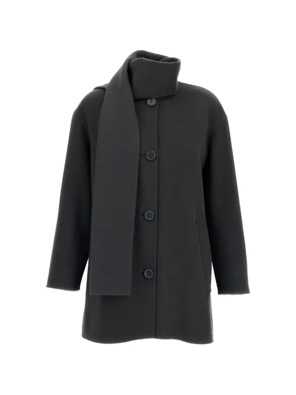 S Max Mara ノーカラー ジャケット | グレー | FARFETCH JP S Max Mara ノーカラー ジャケット | グレー | FARFETCH JP