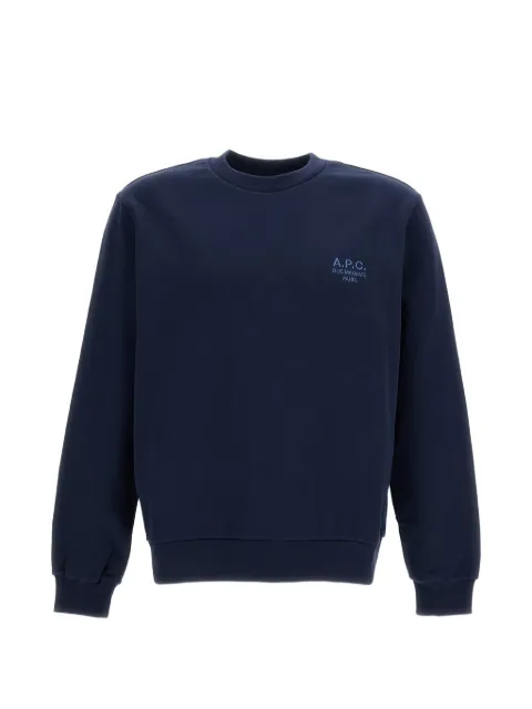 A.P.C. logo-embroidered sweater