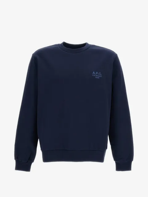 A.P.C. logo-embroidered sweater