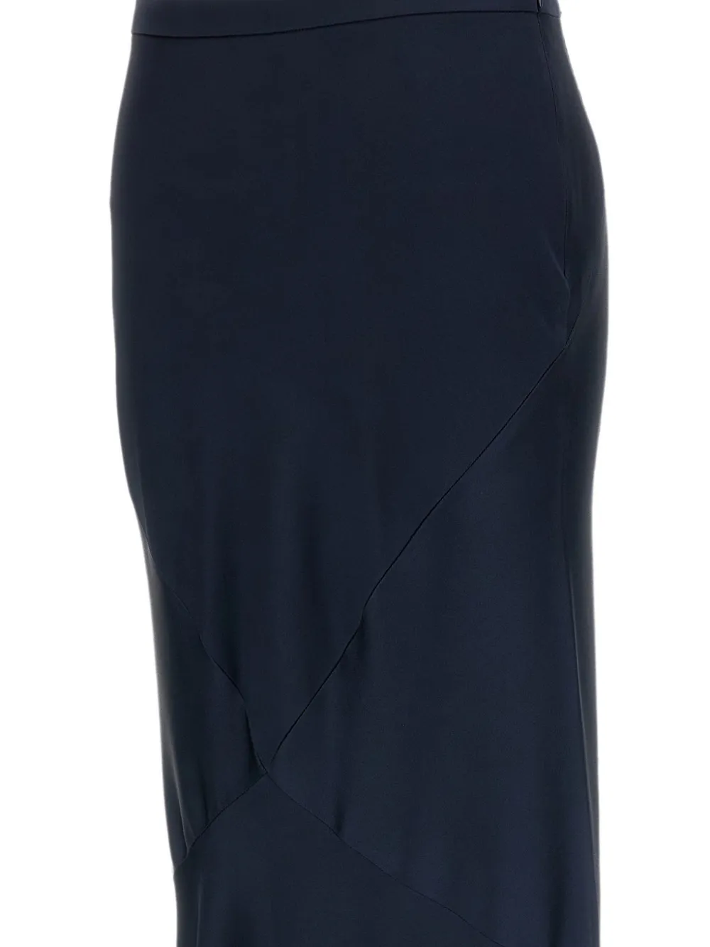  Max Mara Flared Pleated Skirt - Azul 