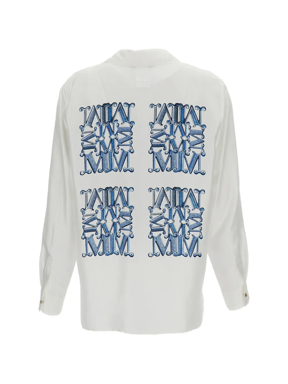Max Mara Zijden blouse Wit