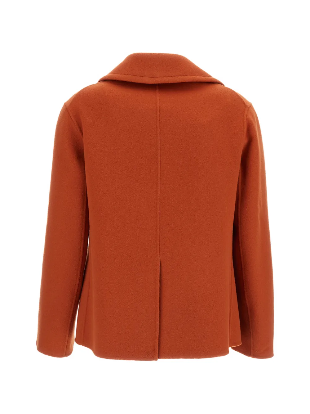 'S Max Mara single-breasted wool jacket Oranje