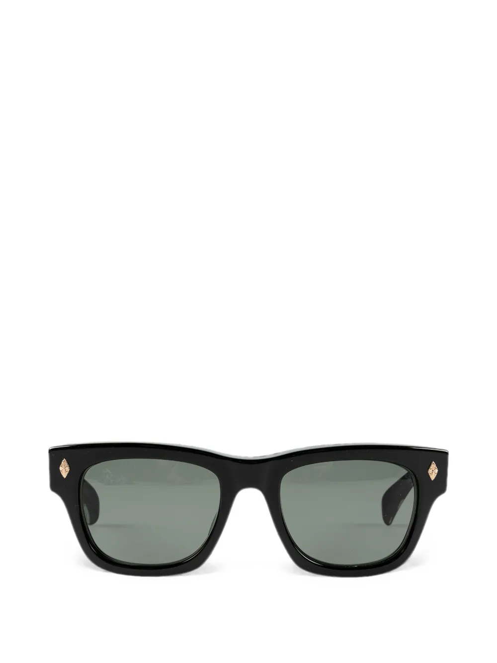 Chrome Hearts Dick Fitzener rectangle-frame sunglasses - Nero