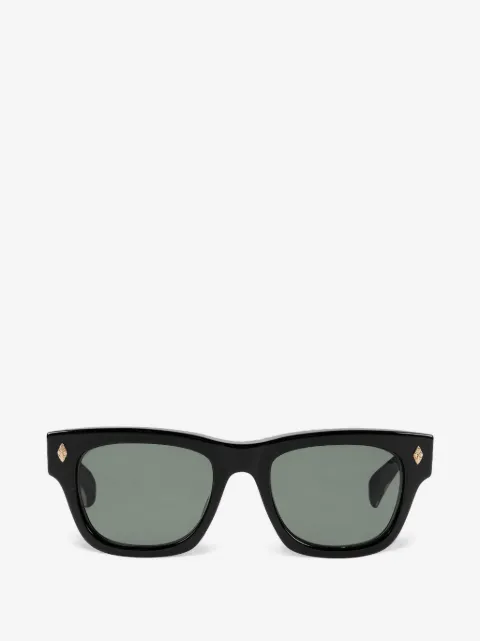 Chrome Hearts Dick Fitzener rectangle-frame sunglasses