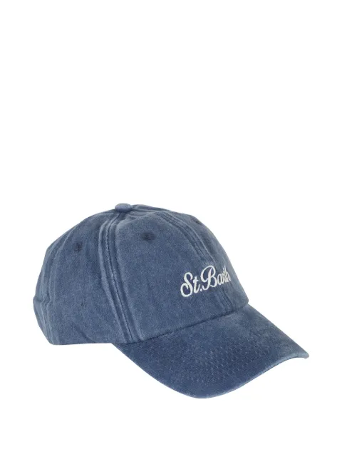MC2 Saint Barth Davis embroidered denim baseball cap