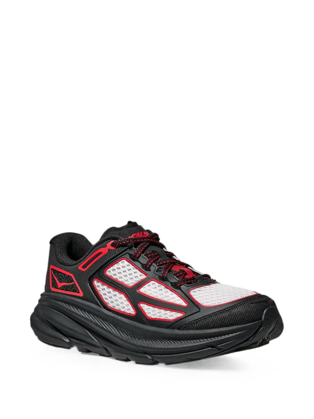 HOKA Clifton One9 lace-up sneakers Zwart