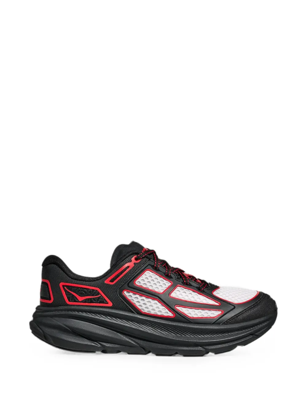 HOKA Clifton One9 lace-up sneakers Zwart