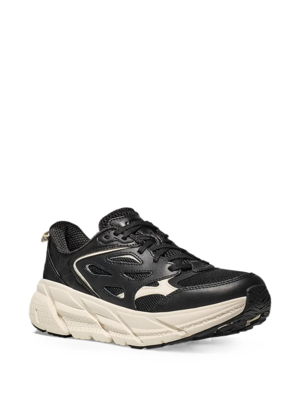 HOKA Clifton L panelled sneakers Zwart