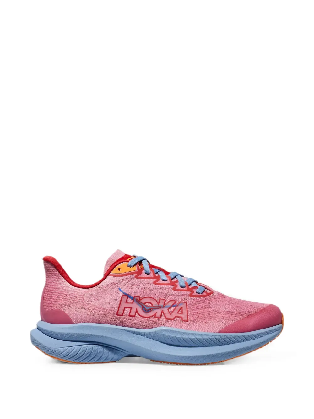 HOKA KIDS Mach 6 GS running sneakers Roze