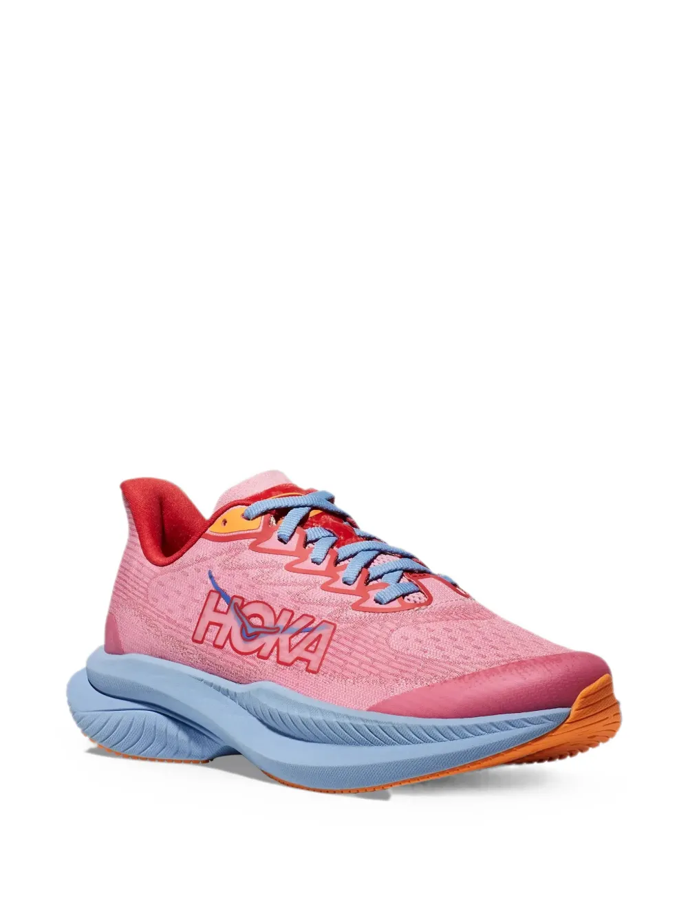 HOKA KIDS Mach 6 GS running sneakers Roze