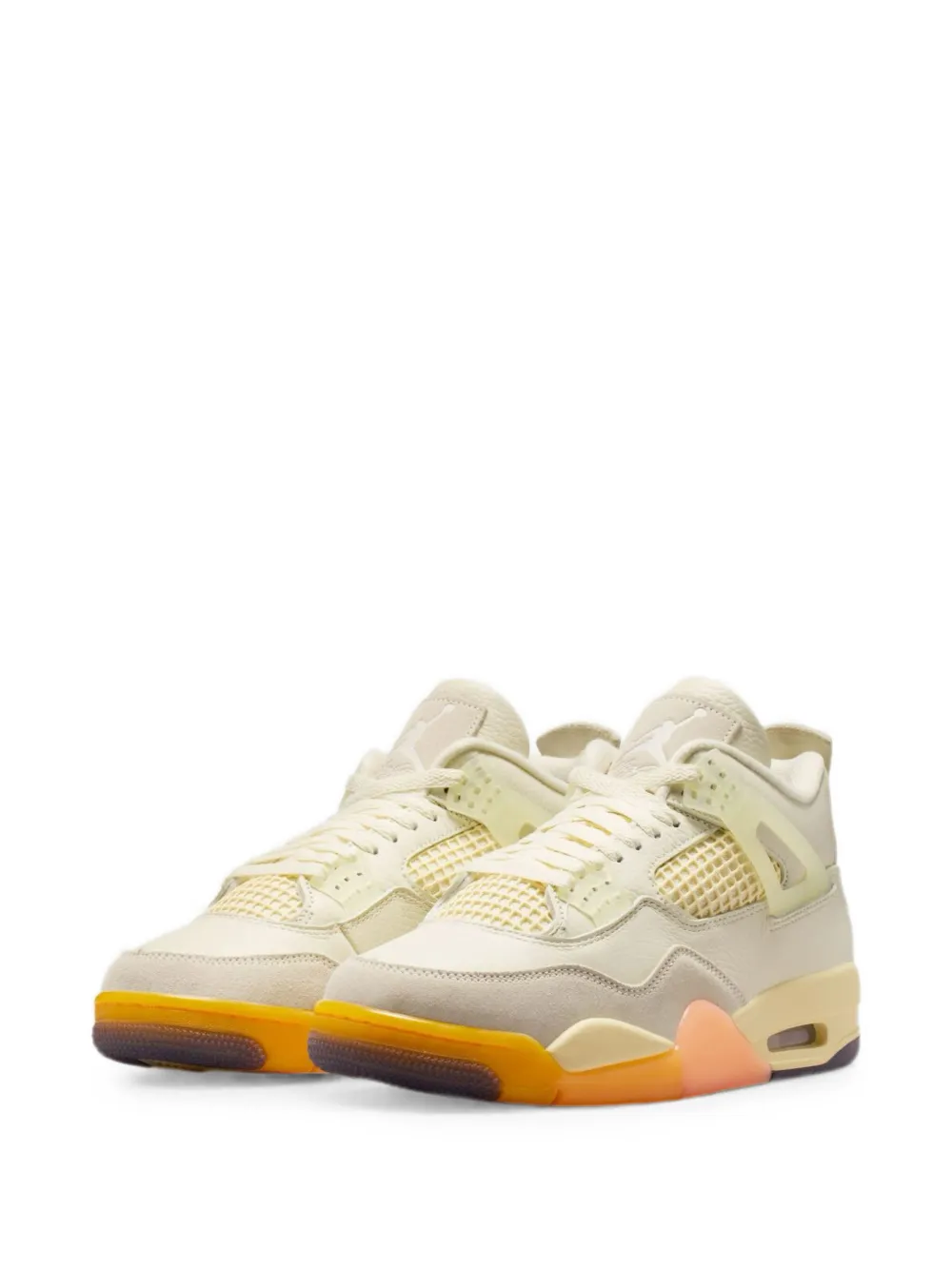 Jordan Air 4 Retro Birds of Paradise leather sneakers Beige
