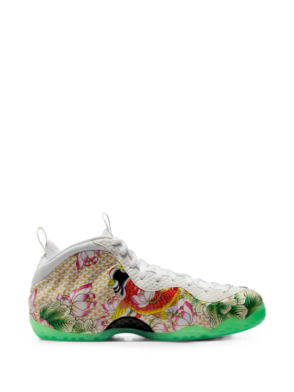 Nike LeBron 23 Lux metallic-effect sneakers Goud