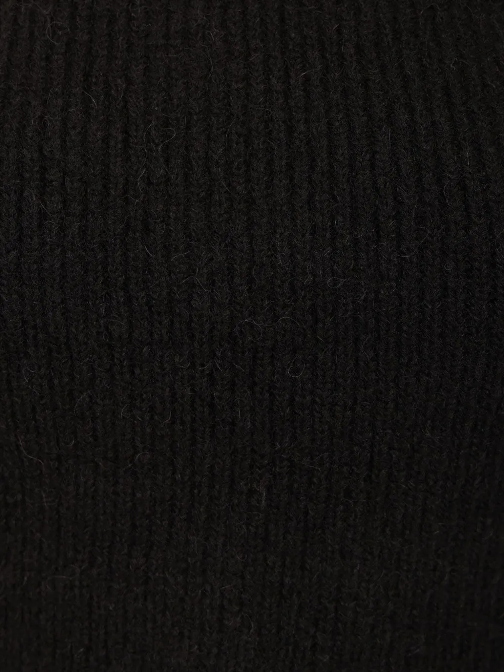 ROTATE BIRGER CHRISTENSEN Trui met peplum afwerking Zwart