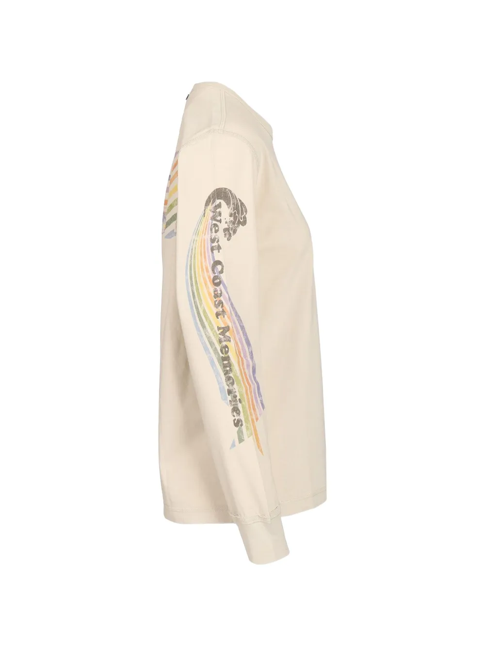 Golden Goose Sweater met logoprint Beige