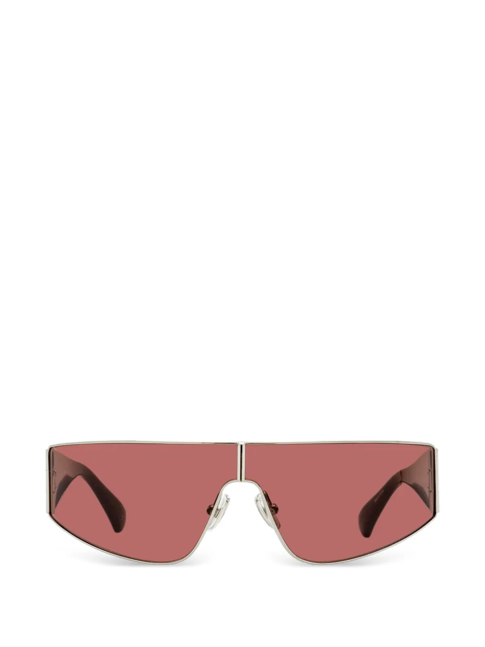 Max Mara Eyewear shield-frame sunglasses - Argento