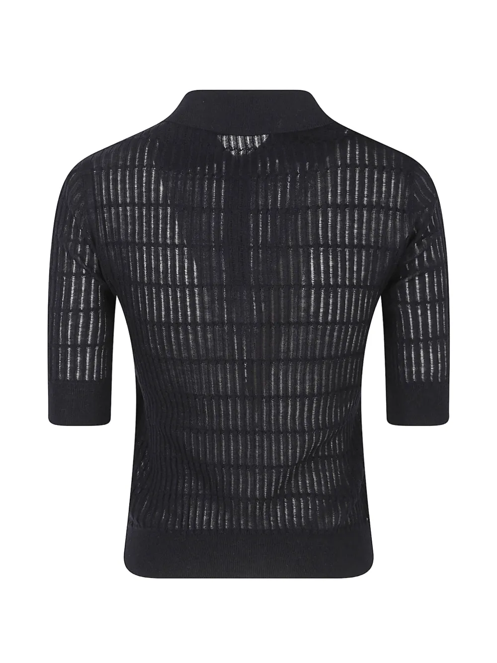 Max Mara Poloshirt met ronde hals Blauw