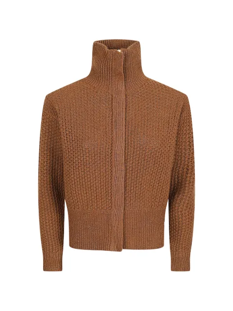 Max Mara — zip-fastening cardigan