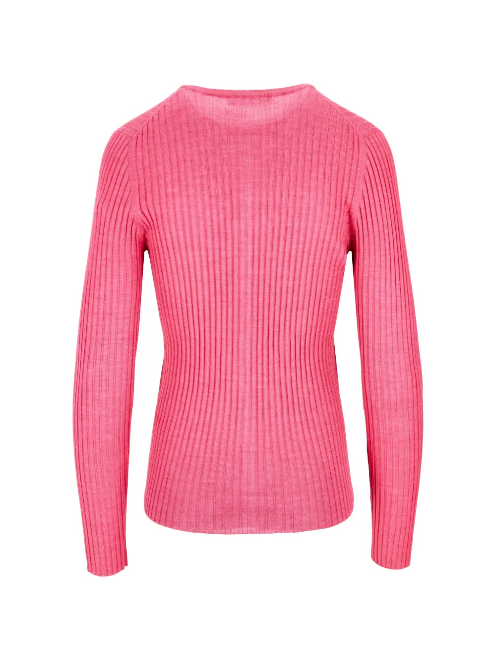 La-Rose Ribgebreid vest Roze