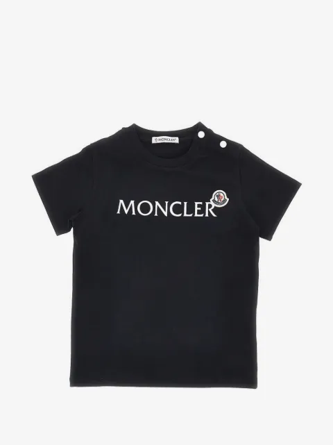 Moncler تيشيرت بكبسولات وطبعة شعار الماركة