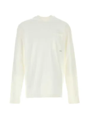 Jil Sander ロゴ ロングTシャツ | ホワイト | FARFETCH JP