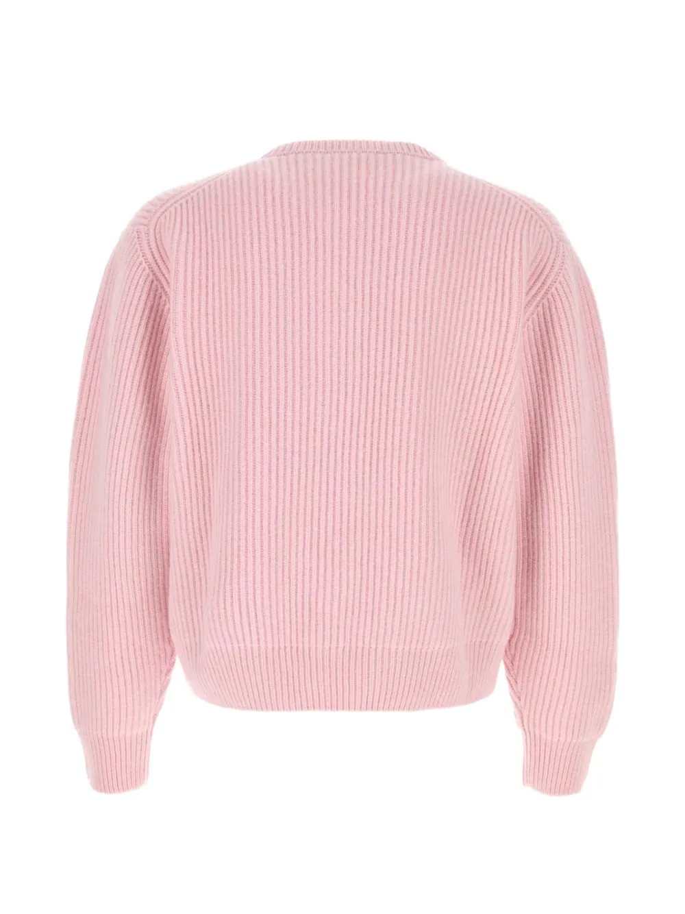Jil Sander Ribgebreide trui Roze
