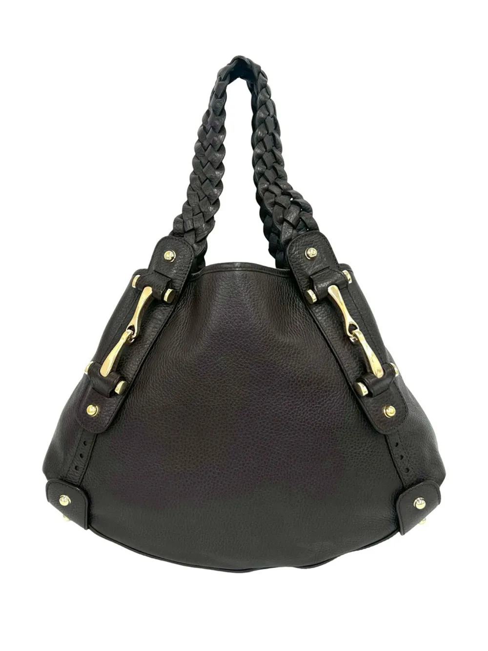 Gucci Pre-Owned 2000-2015 Leather Horsebit Pelham shoulder bag - Marrone