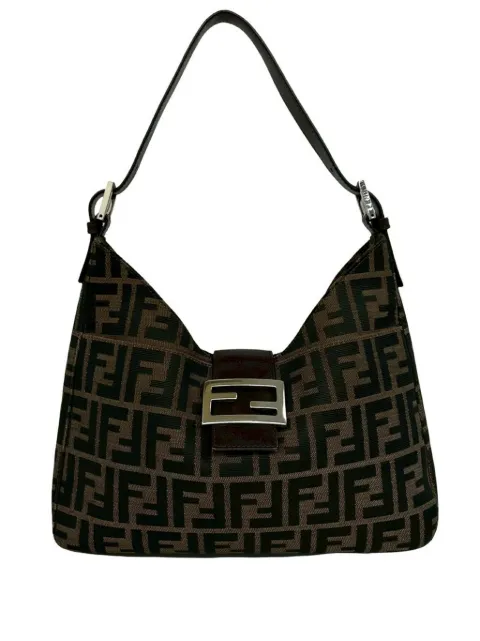 Fendi Pre-Owned 2000-2010 Zucca Canvas shoulder bag