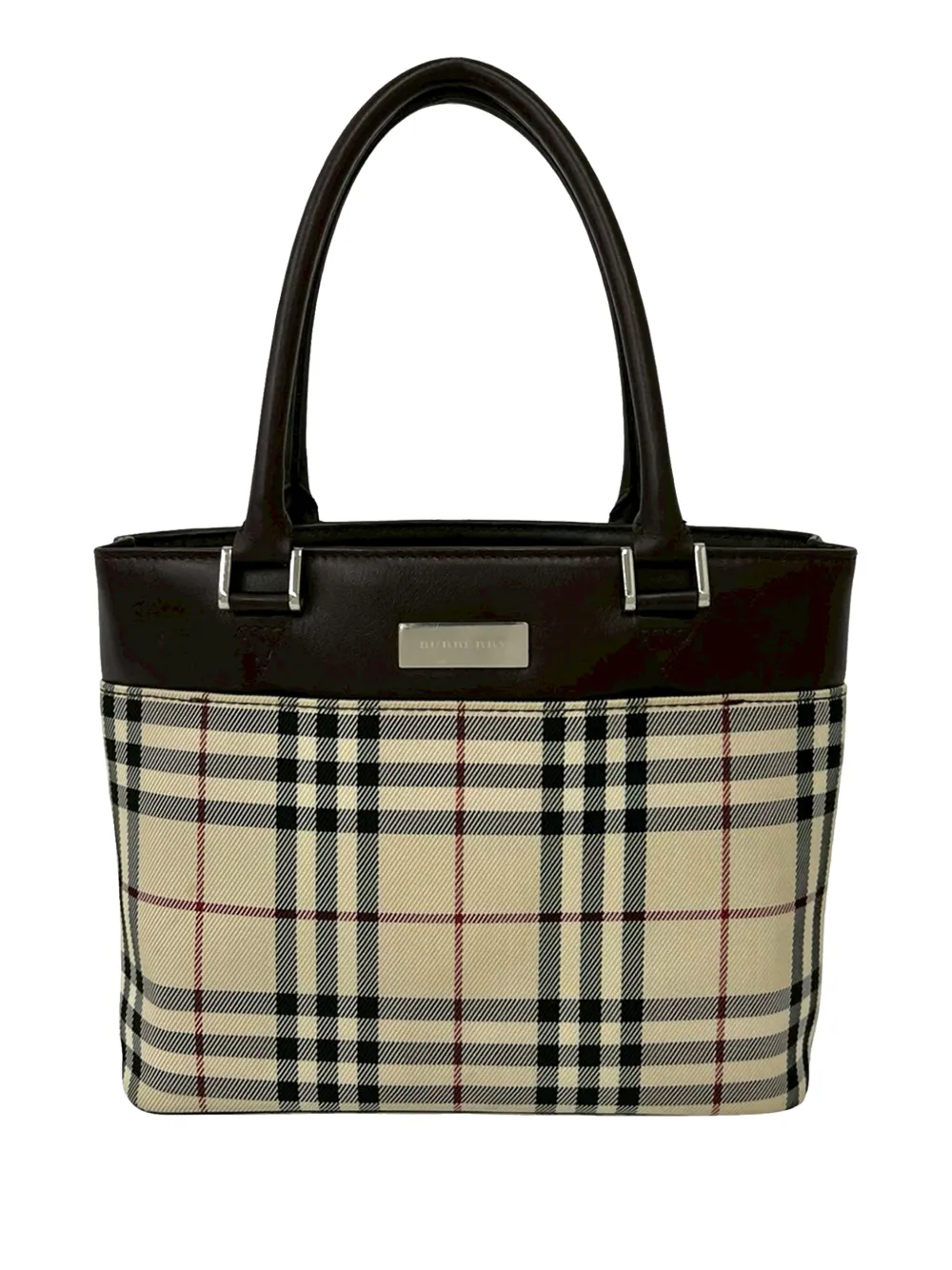 Burberry Pre-Owned 2000-2017 House Check handbag - Neutrals