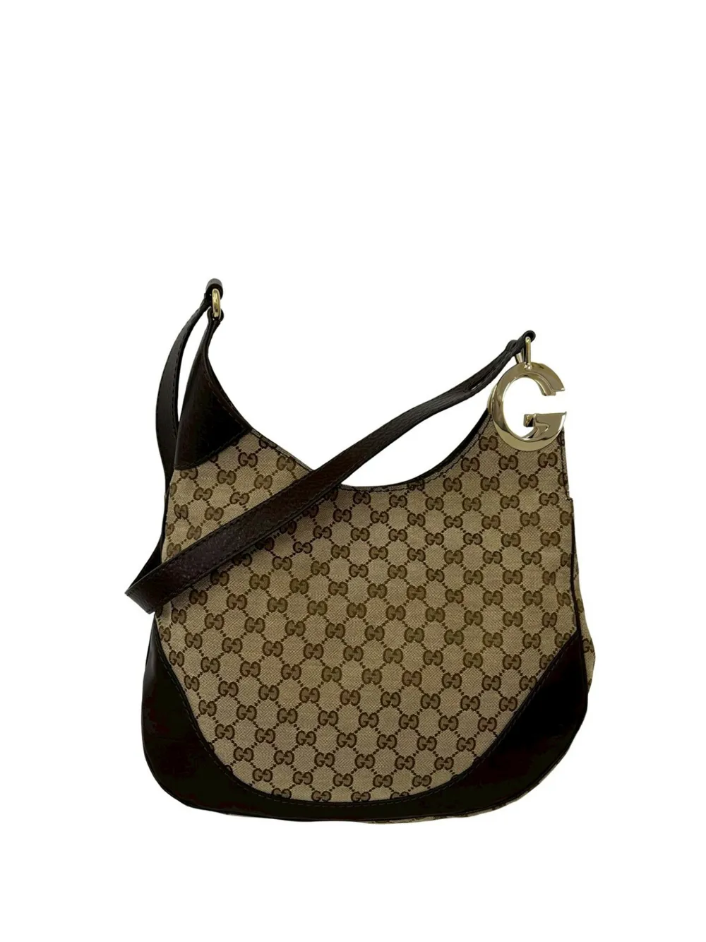 Gucci Pre-Owned 2000-2015 GG Canvas Charlotte crossbody bag - Toni neutri