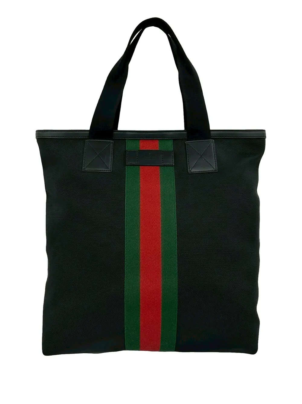Gucci Pre-Owned 2016-2026 Nylon Web tote bag - Nero