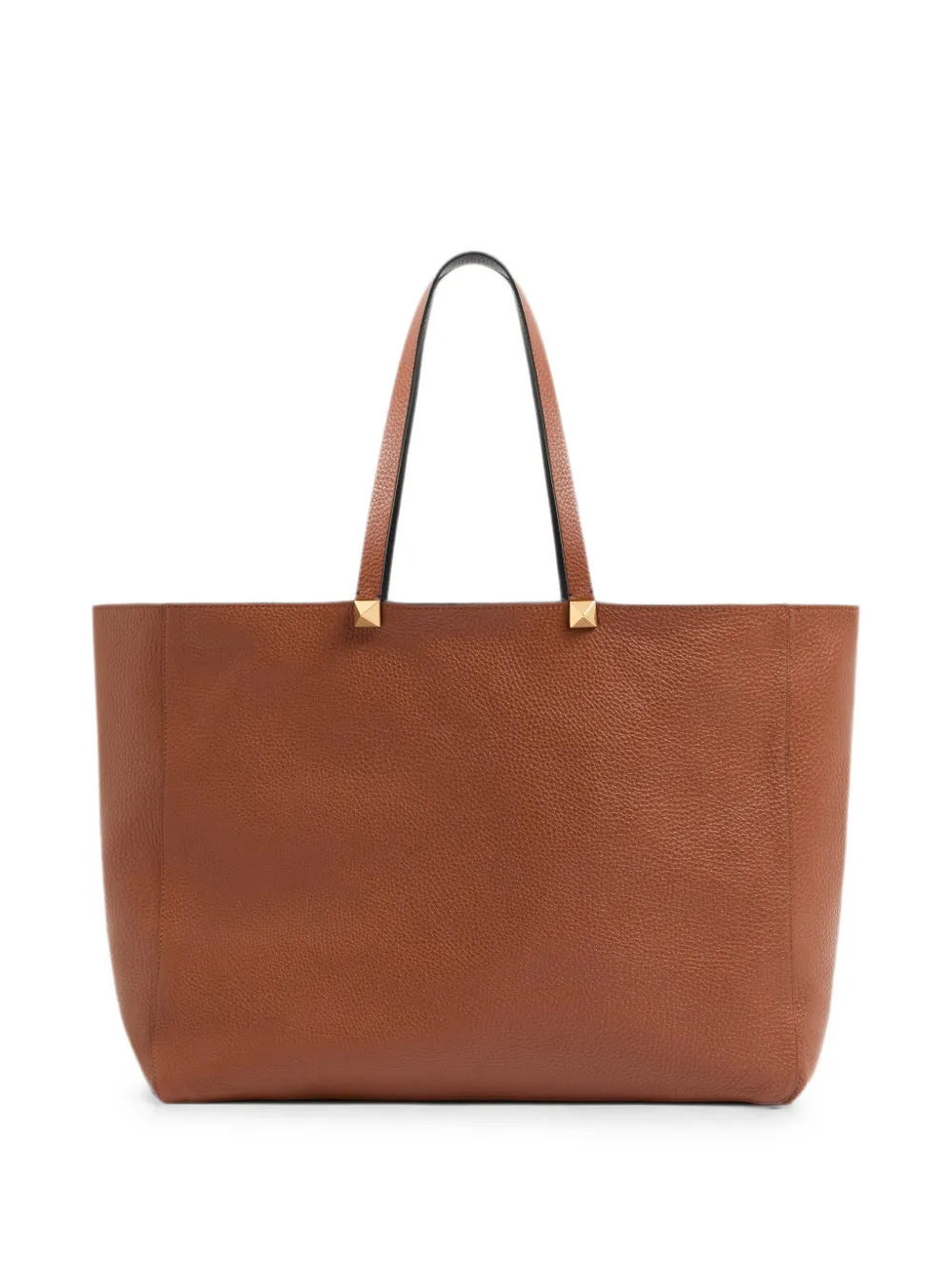 Valentino Garavani Rockstud omkeerbare kalfsleren shopper met Elk-print Zwart