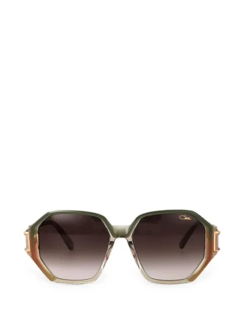 Cazal geometric-frame sunglasses