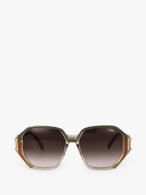 Cazal geometric-frame sunglasses