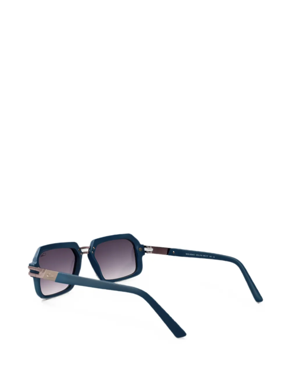 Cazal Zonnebril met geometrisch montuur Blauw