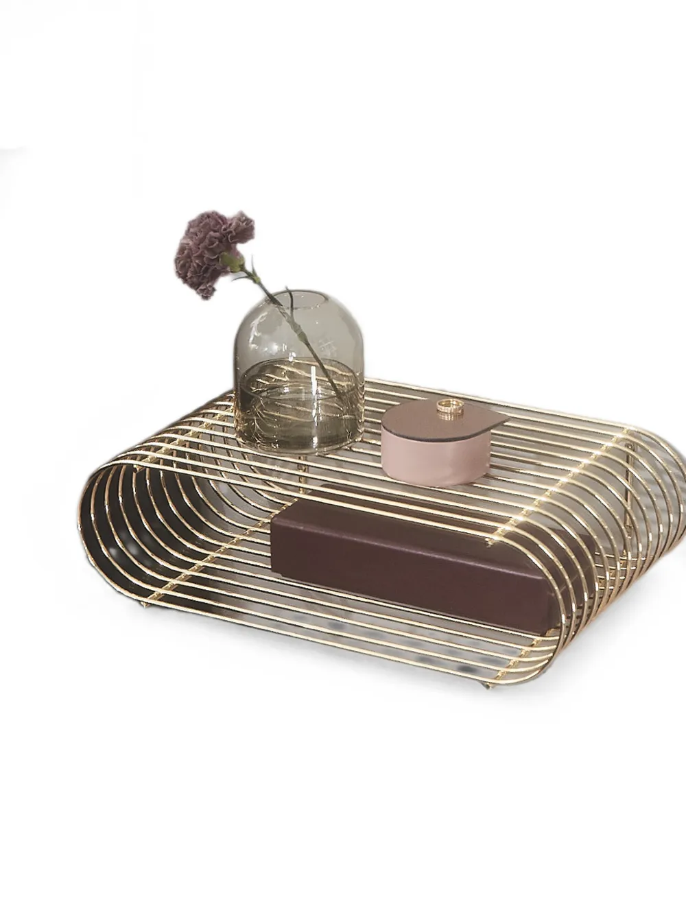  Aytm Curva Sculptural Shelf - Dorado 