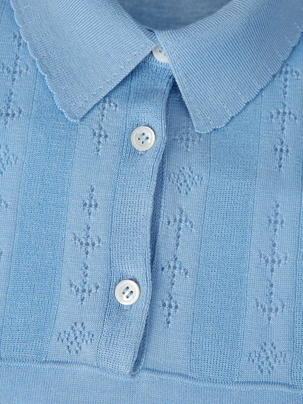 Marni Poloshirt met print Blauw