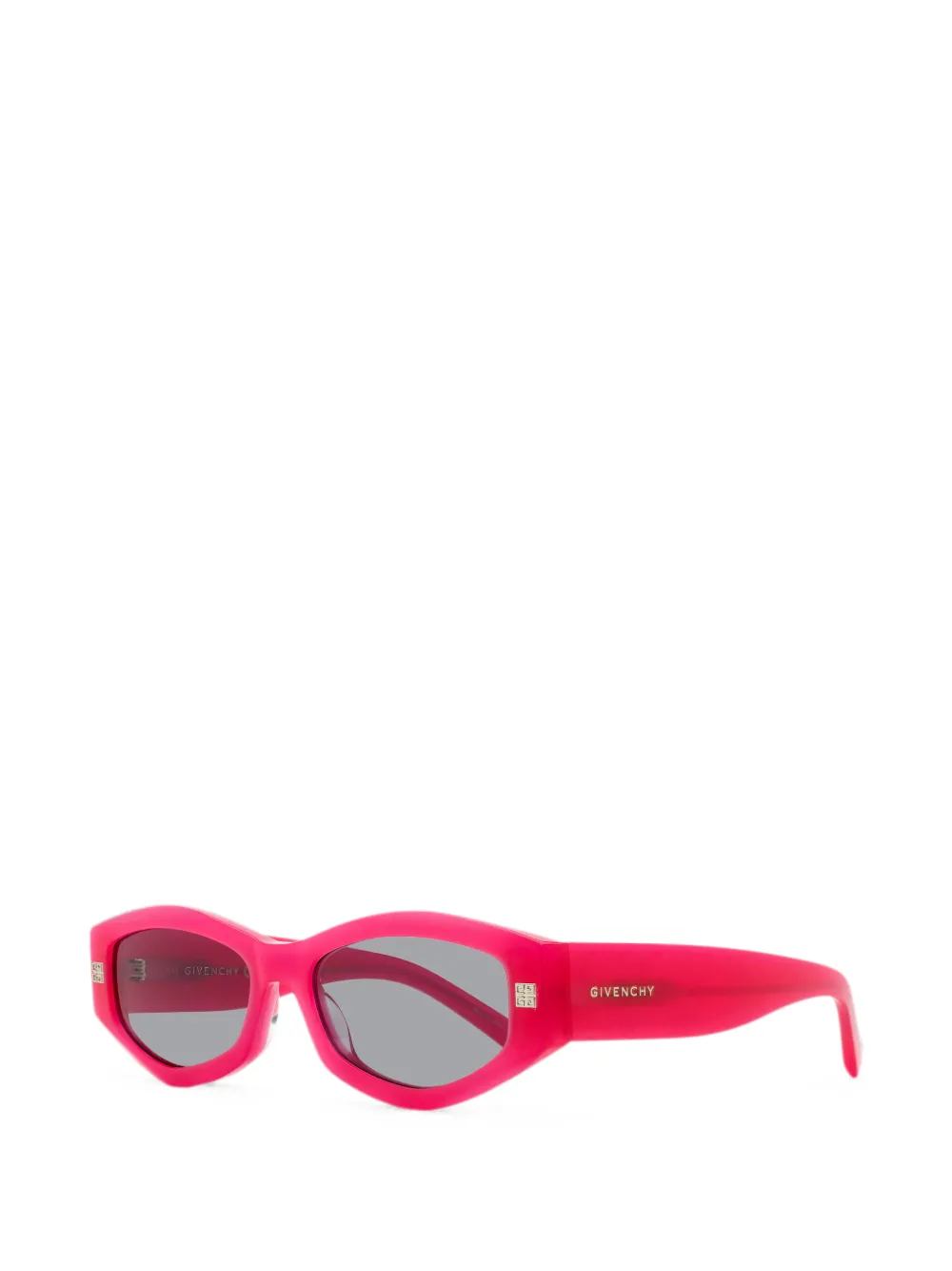 Givenchy Eyewear 4G zonnebril met geometrisch montuur Roze