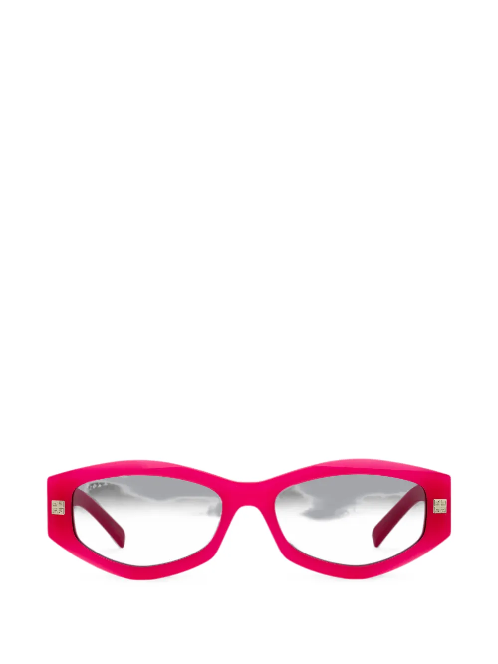 Givenchy Eyewear 4G geometric-frame sunglasses - Rosa