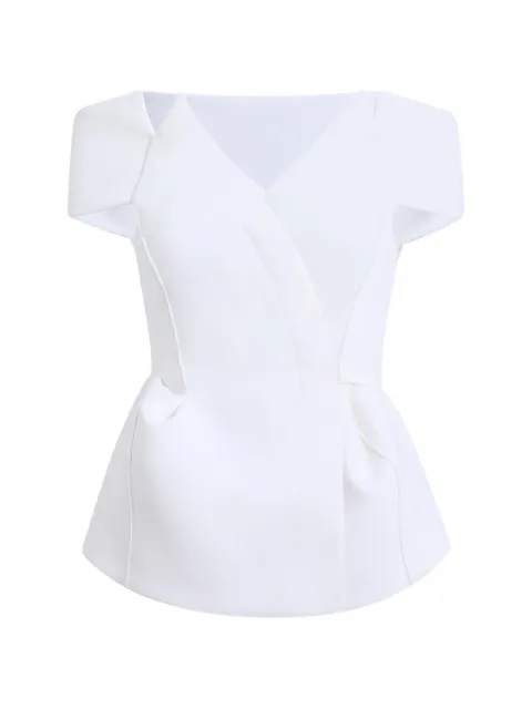 KHAITE Verone top in chalk