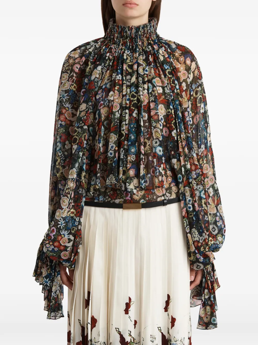 KHAITE Durer top Zwart