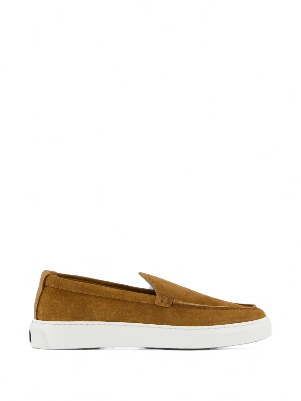 Woolrich slip-on leather loafers - Marrone
