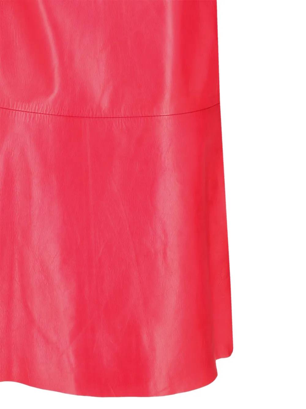 La-Rose Mini-jurk met ruches Rood